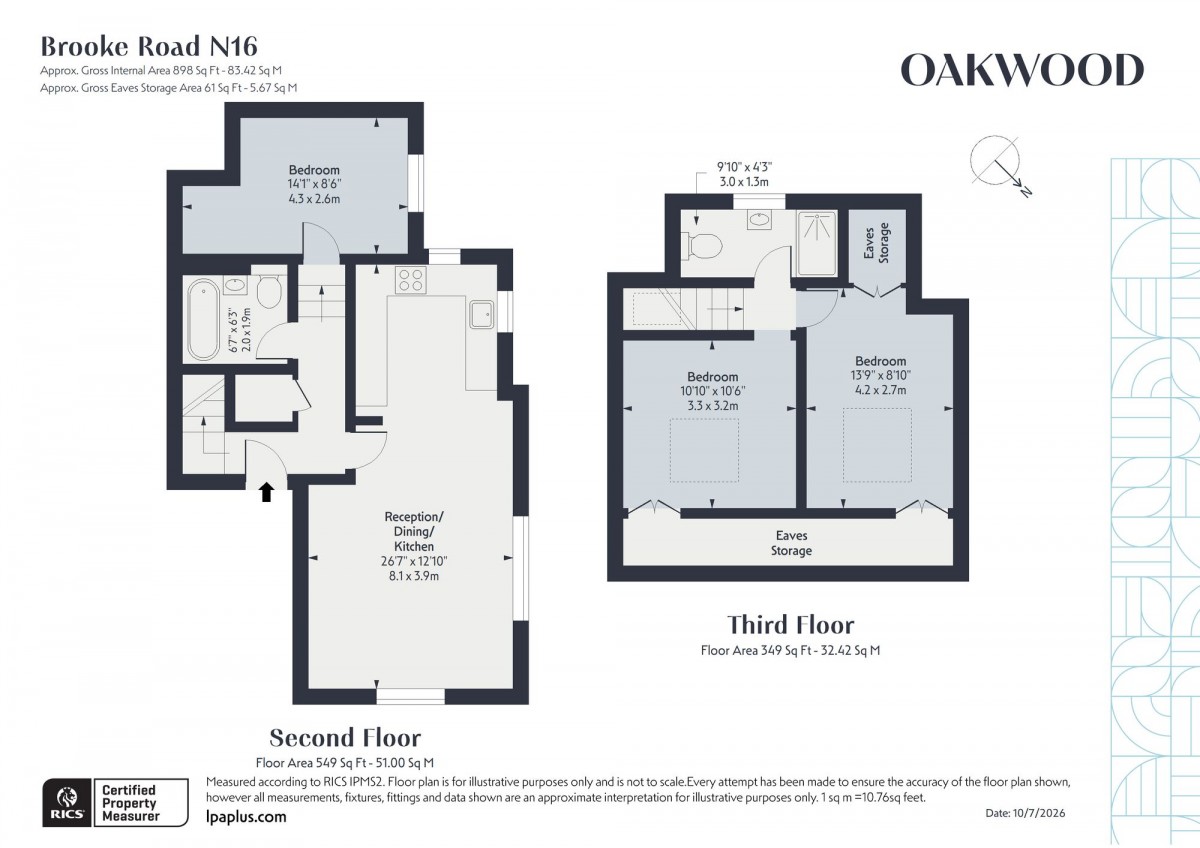 Floorplan for 26 Brooke Road, N16 7LS