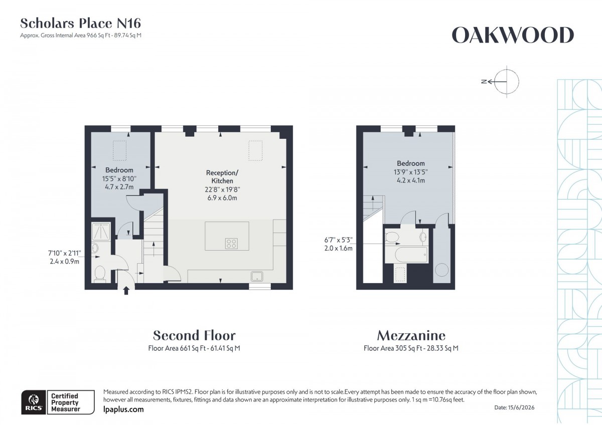 Floorplan for London, N16 0RF