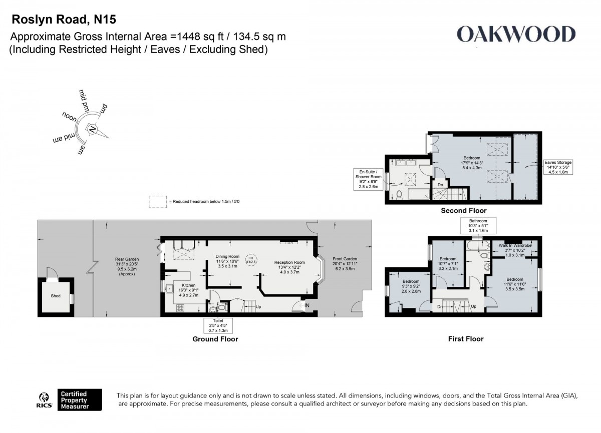 Floorplan for London, N15 5ET