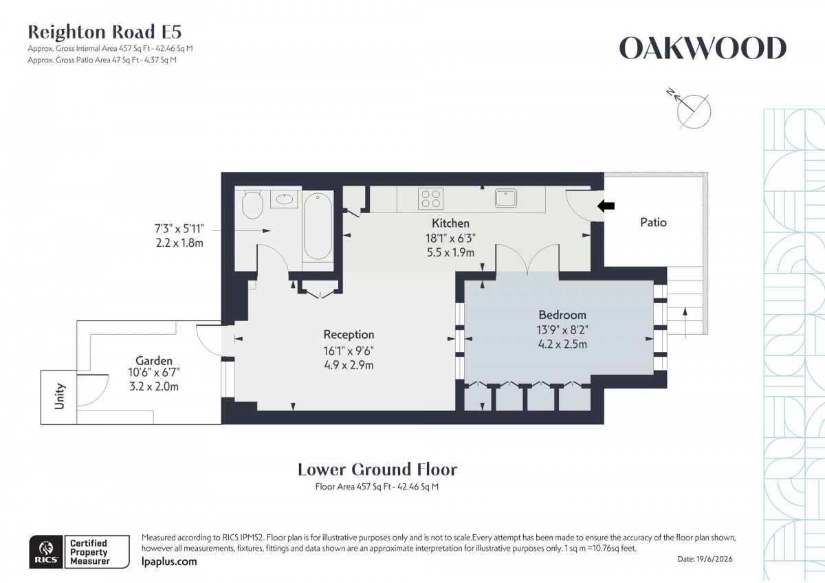 Floorplan for 71 Reighton Road, E5 8SQ