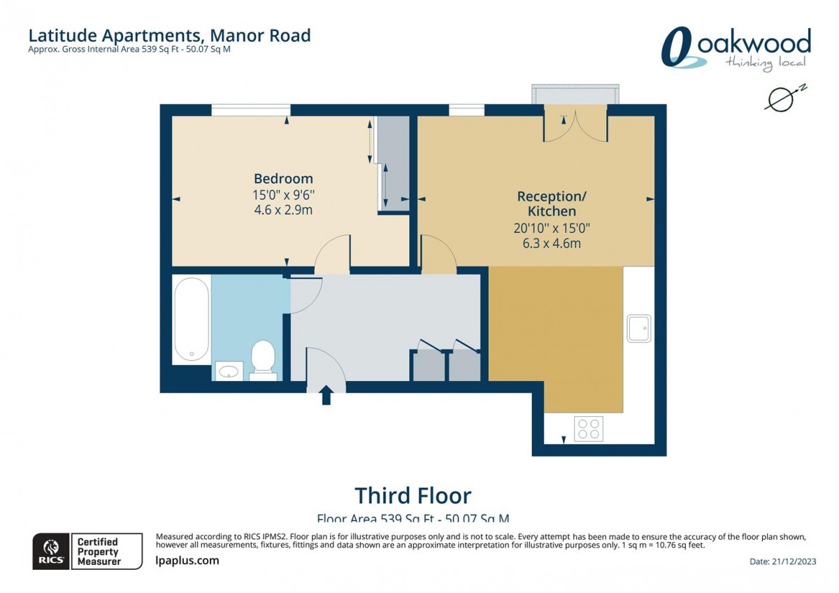 Floorplan for Manor Road, N16 5NZ