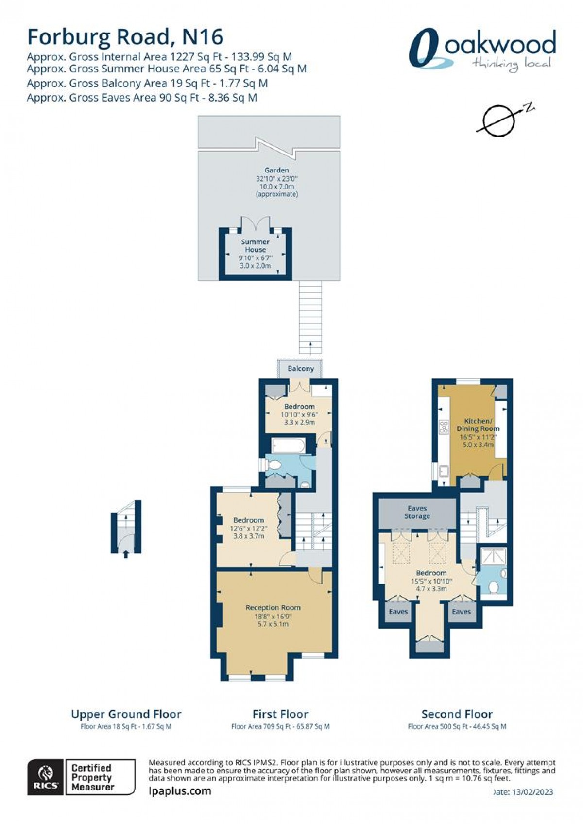 Floorplan for Forburg Road, N16 6HP