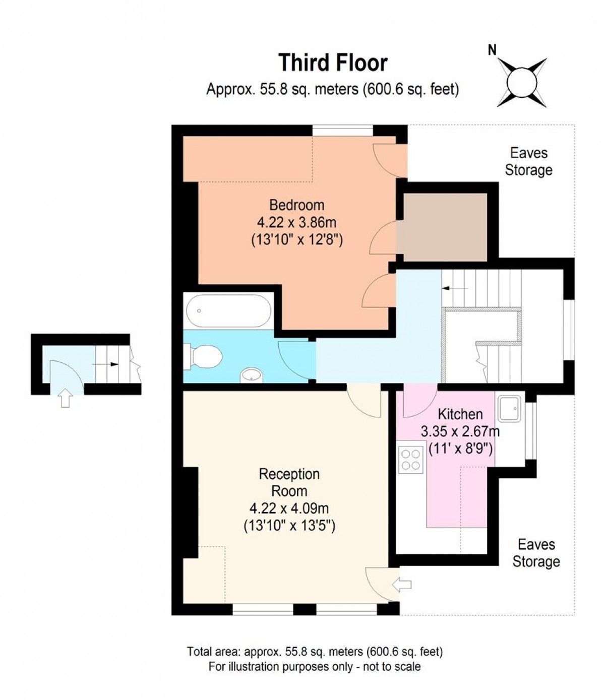 Floorplan for Green Lanes, N16 9DB