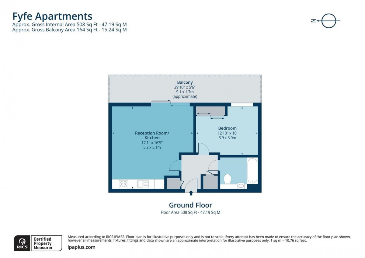 Floorplan for Chadwell Lane, N8 7RZ