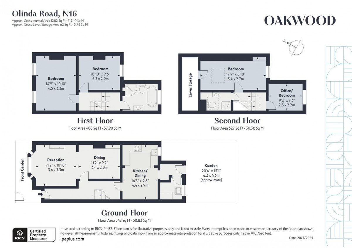 Floorplan for Olinda Road, N16 6TL