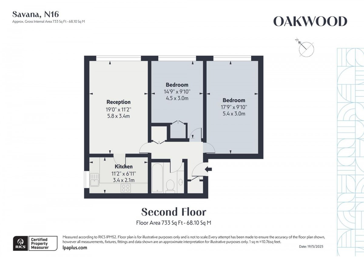 Floorplan for Savana Yoakley Road, N16 0BG