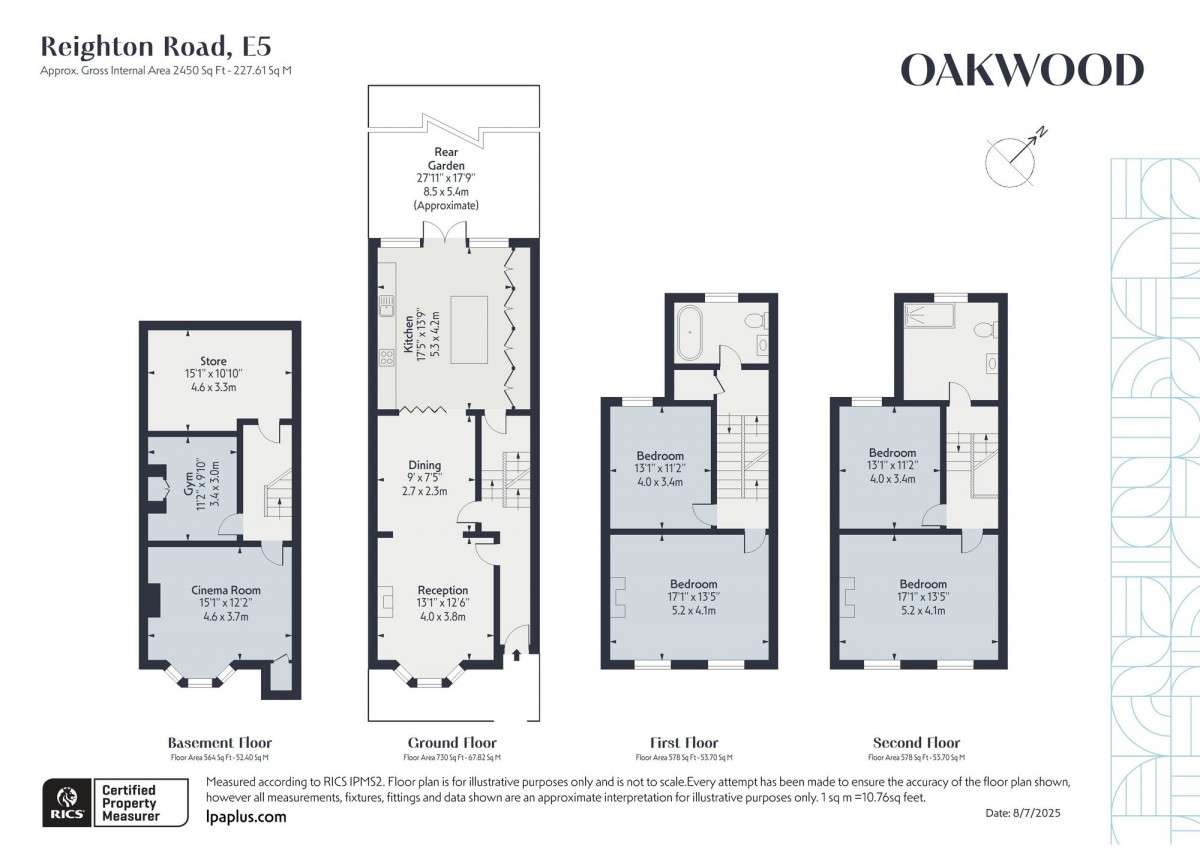 Floorplan for London, E5 8SQ