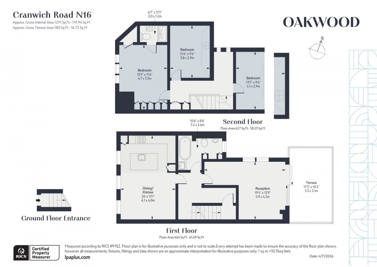 Floorplan for , N16 5JX