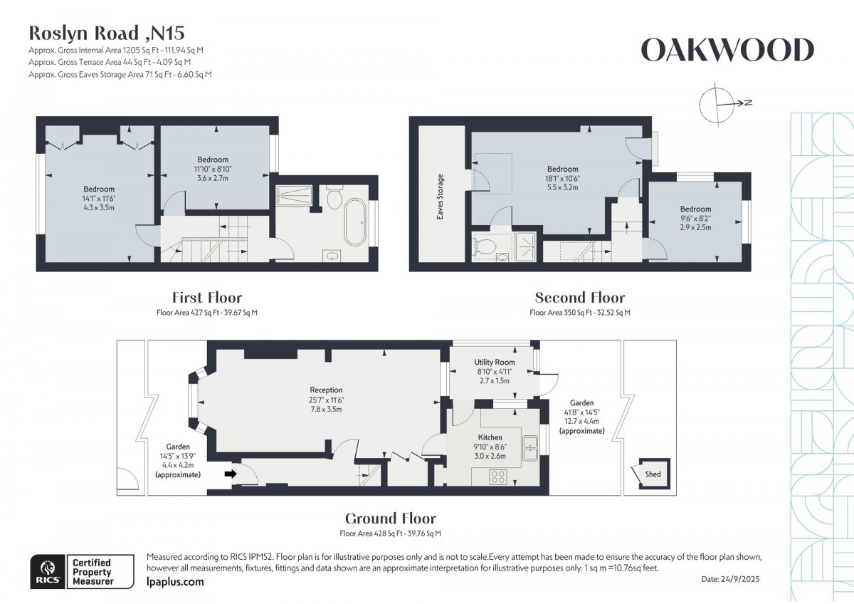 Floorplan for London, N15 5JB