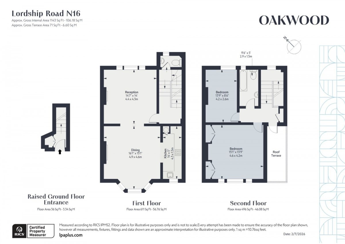 Floorplan for 0 Lordship Road, N16 0QP